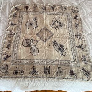 Vintage Laura Ashley Silk Scarf